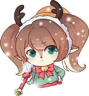 ❄ emoji Lulu's Second Use Telegram sticker 13 of 120