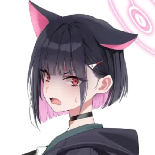 😰 emoji 杏山 カズサ Telegram sticker 10 of 14