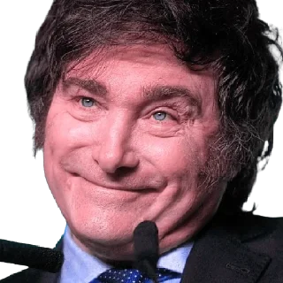 😊 emoji Javier Milei Telegram sticker 14 of 31