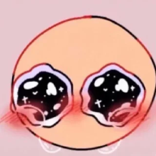 😥 emoji Cursed emojis cute Telegram sticker 17 of 29