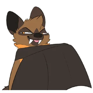 Sticker from Bat Stickers by Pulexart.com