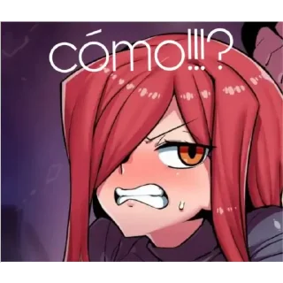 😠 emoji Parasoul & Umbrella (Skullforce) Telegram sticker 8 of 27