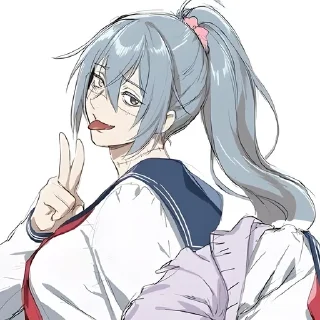 💙 emoji ⌜ Mahito 💛💙 ⌟  ᨒ @KurumiFan ⛩️ Telegram sticker 17 of 120