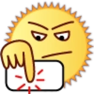 🀄️ emoji Sun @Wolfs_Legion Telegram sticker 17 of 25