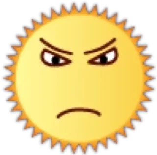 😠 emoji Sun @Wolfs_Legion Telegram sticker 22 of 25