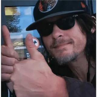 👍 emoji THE WALKING DEAD STICKERS Telegram sticker 20 of 49