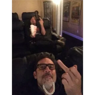 🖕 emoji THE WALKING DEAD STICKERS Telegram sticker 24 of 49