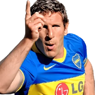 👆 emoji Martin Palermo Telegram sticker 9 of 26