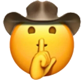 🤫 emoji the essence of @nathanist Telegram sticker 18 of 120