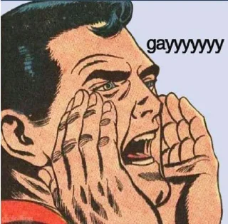 🏳️‍🌈 emoji Cheloide's meme stash 5 Telegram sticker 7 of 75