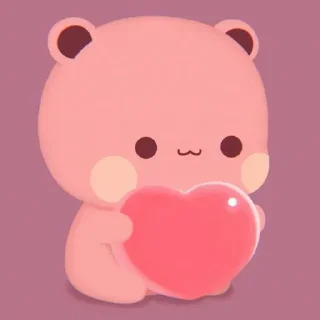 🍒 emoji 𝐁𝐄𝐀𝐑 ❤️@pahadi_lover @stickersvalley (@CalsiBot) Telegram sticker 12 of 35