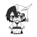 😑 emoji Ulquiorra Telegram sticker 10 of 32