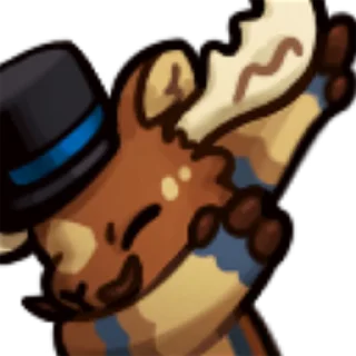 🤧 emoji Diffuse Moose Animated by CatrojanPlz Telegram sticker 11 of 39