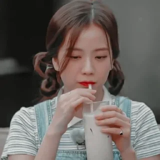 🍡 emoji jisoo | @stkworld Telegram sticker 9 of 21