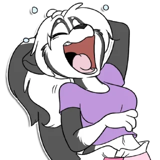 🤣 emoji Katie Skunkerton Telegram sticker 23 of 43