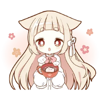 😃 emoji Милашка тян @nyasticks (补档) Telegram sticker 21 of 36