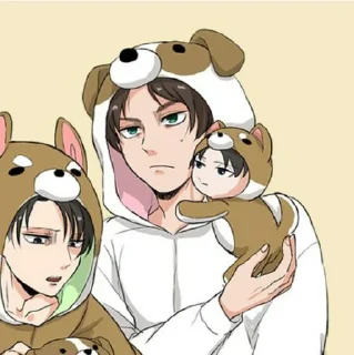 🍡 emoji Eren Yeager Telegram sticker 12 of 30