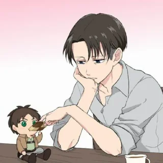 🍡 emoji Eren Yeager Telegram sticker 23 of 30