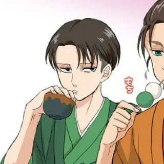 🍡 emoji Eren Yeager Telegram sticker 17 of 30