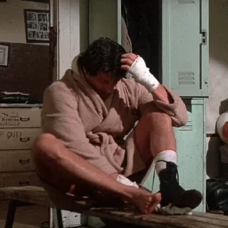Sticker from Rocky Balboa