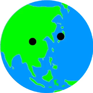 😶 emoji 🌏🌍🌎 Telegram sticker 21 of 40