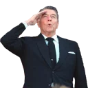 👤 emoji Reagan Telegram sticker 10 of 24