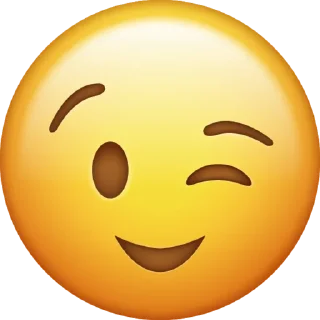 😉 emoji iOS 12 Telegram sticker 9 of 43