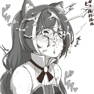 😣 emoji Waifu's Stickers [@WaifusGroup] Telegram sticker 9 of 50