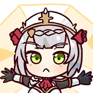 🤗 emoji Waifu's Stickers [@WaifusGroup] Telegram sticker 13 of 50