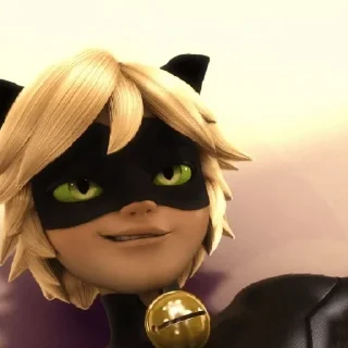 😉 emoji cat noir hehe Telegram sticker 15 of 19