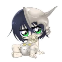 👶 emoji Ulquiorra Telegram sticker 14 of 32