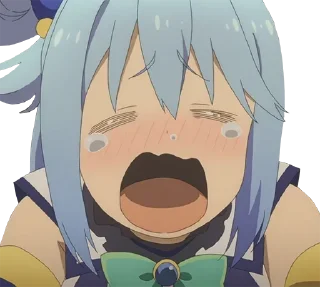 😭 emoji Taberna de Waifu'S~  ★Gotsuki~ ★ Telegram sticker 17 of 116