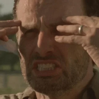 😡 emoji THE WALKING DEAD STICKERS Telegram sticker 10 of 49