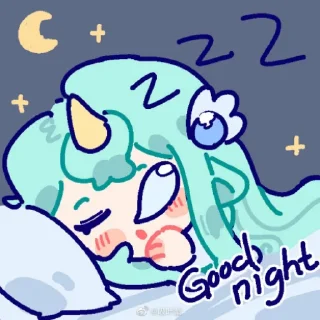 😴 emoji Lulu's Third Use Telegram sticker 17 of 40