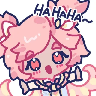 😆 emoji Lulu's Third Use Telegram sticker 5 of 40