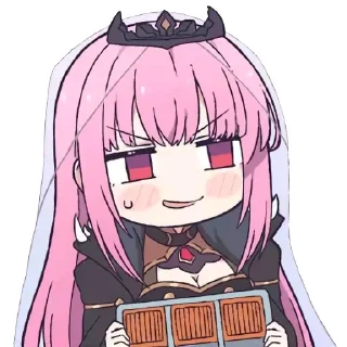 💧 emoji Mori Calliope Hololive EN Telegram sticker 10 of 13
