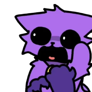 😨 emoji Catnap & Dogday Telegram sticker 7 of 120