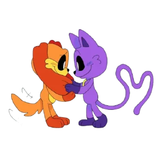 👐 emoji Catnap & Dogday Telegram sticker 16 of 120