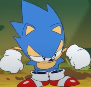 ⬇️ emoji sonic mania adeventure B) Telegram sticker 12 of 119