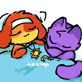 🛌 emoji Catnap & Dogday🌙☀️ Telegram sticker 20 of 45