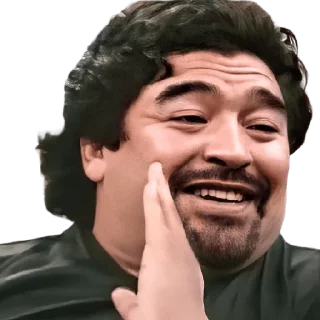 😄 emoji Maradona Telegram sticker 18 of 120
