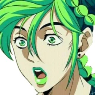 😯 emoji JoJo's Bizarre Adventure @Stikersll Telegram sticker 15 of 22