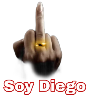 🖕 emoji Los Pendejos Telegram sticker 7 of 24