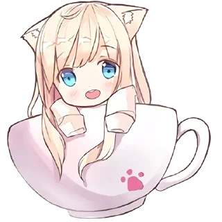 🍵 emoji ‎@cutegirldiary Telegram sticker 11 of 72
