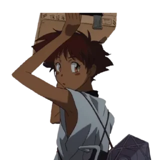 👀 emoji @stikersw_w Cowboy Bebop Telegram sticker 1 of 21