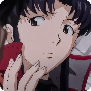 ❔ emoji Evangelion ‣ @animestickersii @pinterest_to_stickerbot Telegram sticker 12 of 90