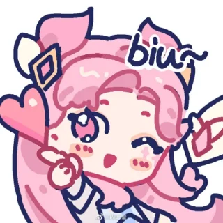 😘 emoji Lulu's Third Use Telegram sticker 1 of 40