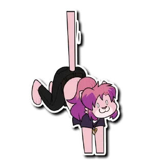 🙂 emoji Janie Bean Telegram sticker 8 of 11