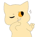 😏 emoji WarriorCats art: Drawmachine Telegram sticker 24 of 59