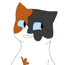😅 emoji WarriorCats art: Drawmachine Telegram sticker 13 of 59